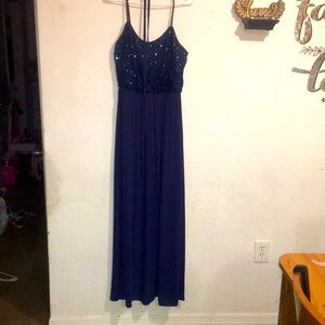 Navy blue dress